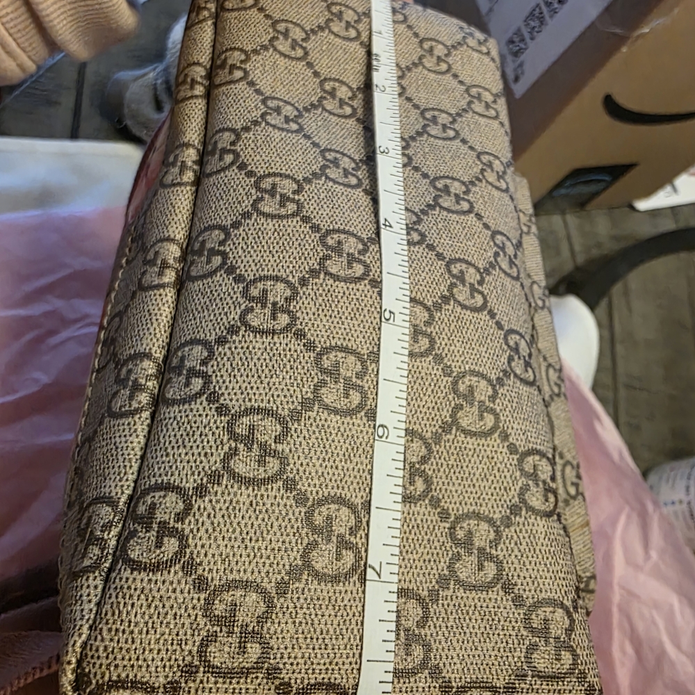Gucci Pink Floral GG Supreme Backpack - Picture 6 of 16